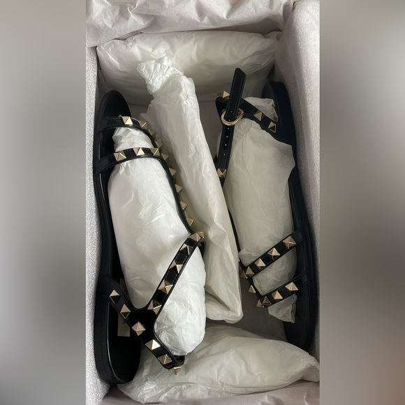 Valentino Jelly Gladiator Rockstud Sandals - Black - Picture 4 of 6